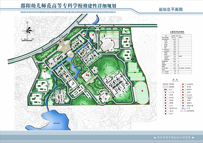 邵陽幼兒師范高等專科學(xué)校詳細規(guī)劃